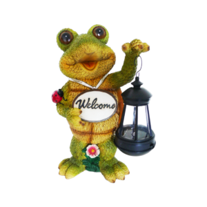 Solar Light Garden Statue Animal Light Resin Animals Sculpture Solar Lamp Waterproof Fauna Outdoor Solar Lights for Garden Decor